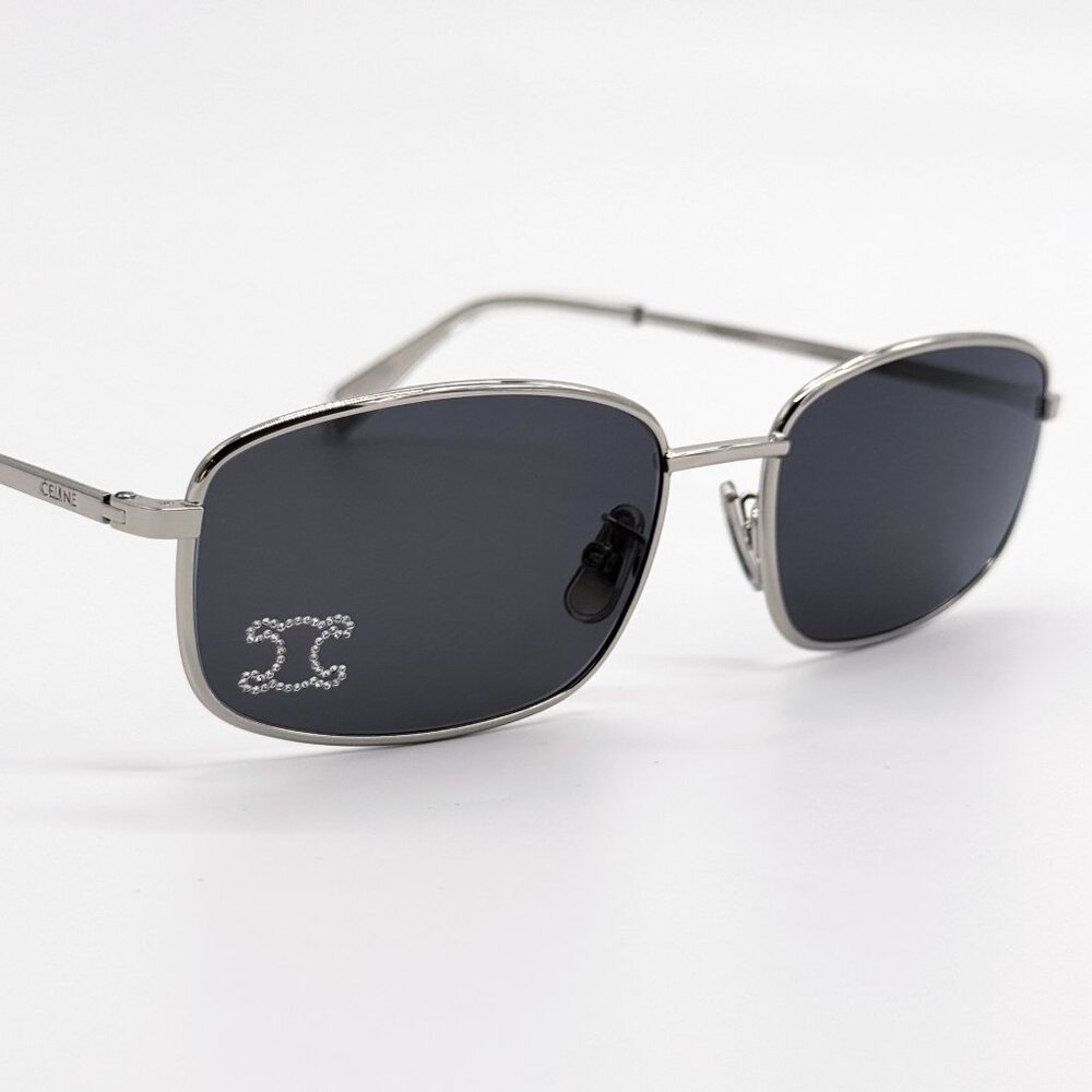 NEW CL40285U 16A CELINE SQUARE SUNGLASSES, WOMEN EYEWEAR CELINE - Picture 7 of 11